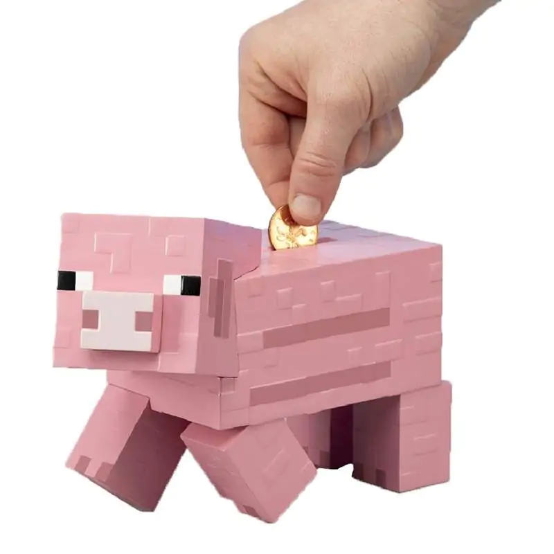 Minecraft Spardose Schwein Produktfoto