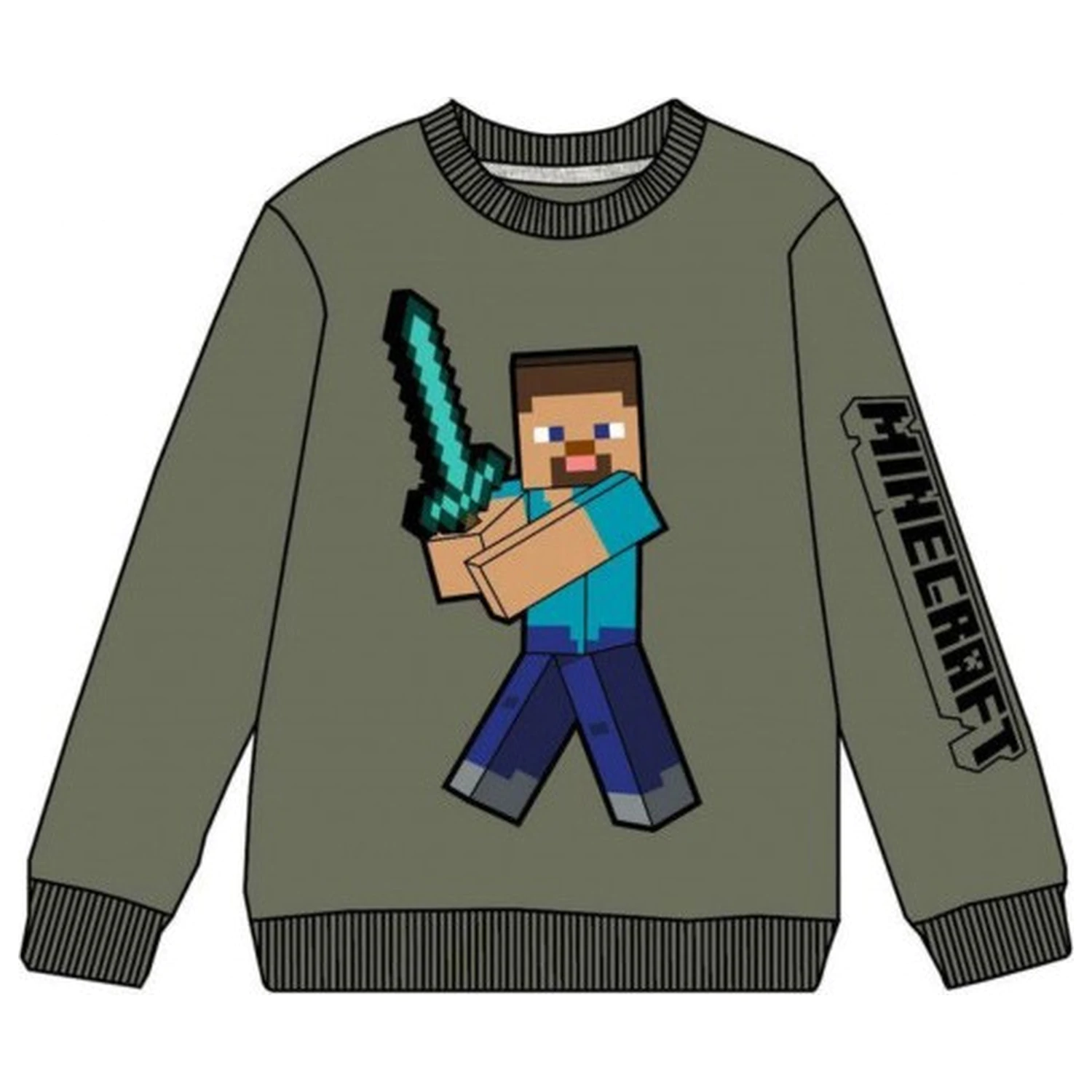 Minecraft Pixel Schwert Kinder Kapuzenpullover Produktfoto