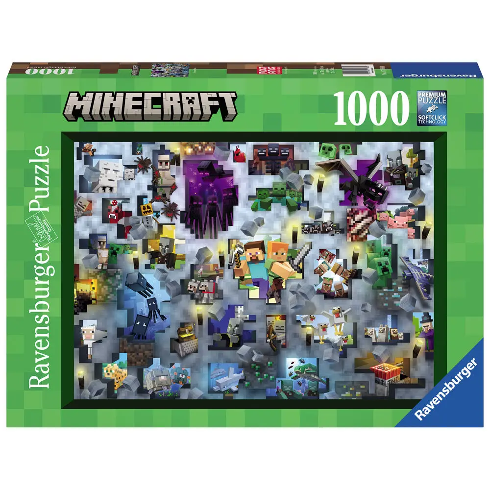 Minecraft puzzle 1000St Produktfoto