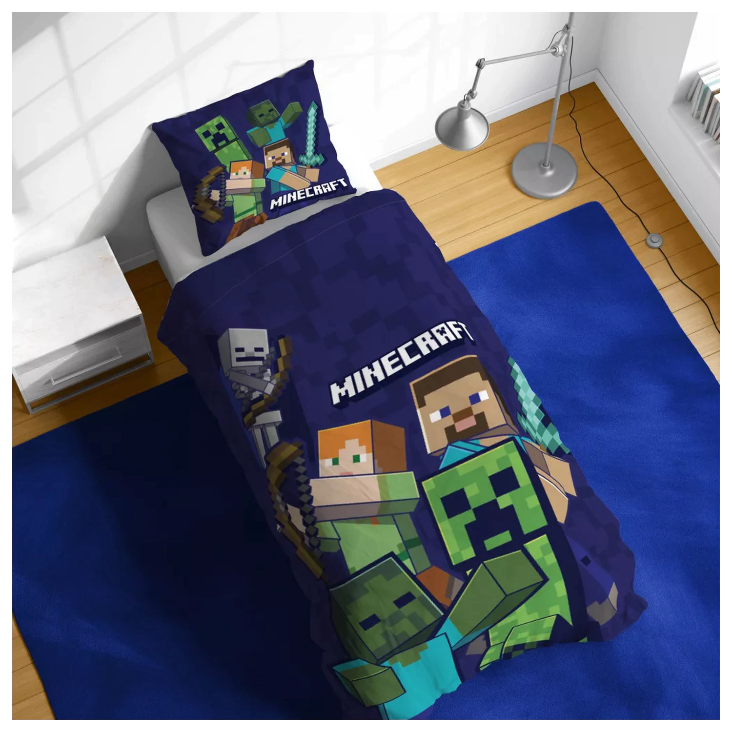 Minecraft Realms Bettbezug Produktfoto