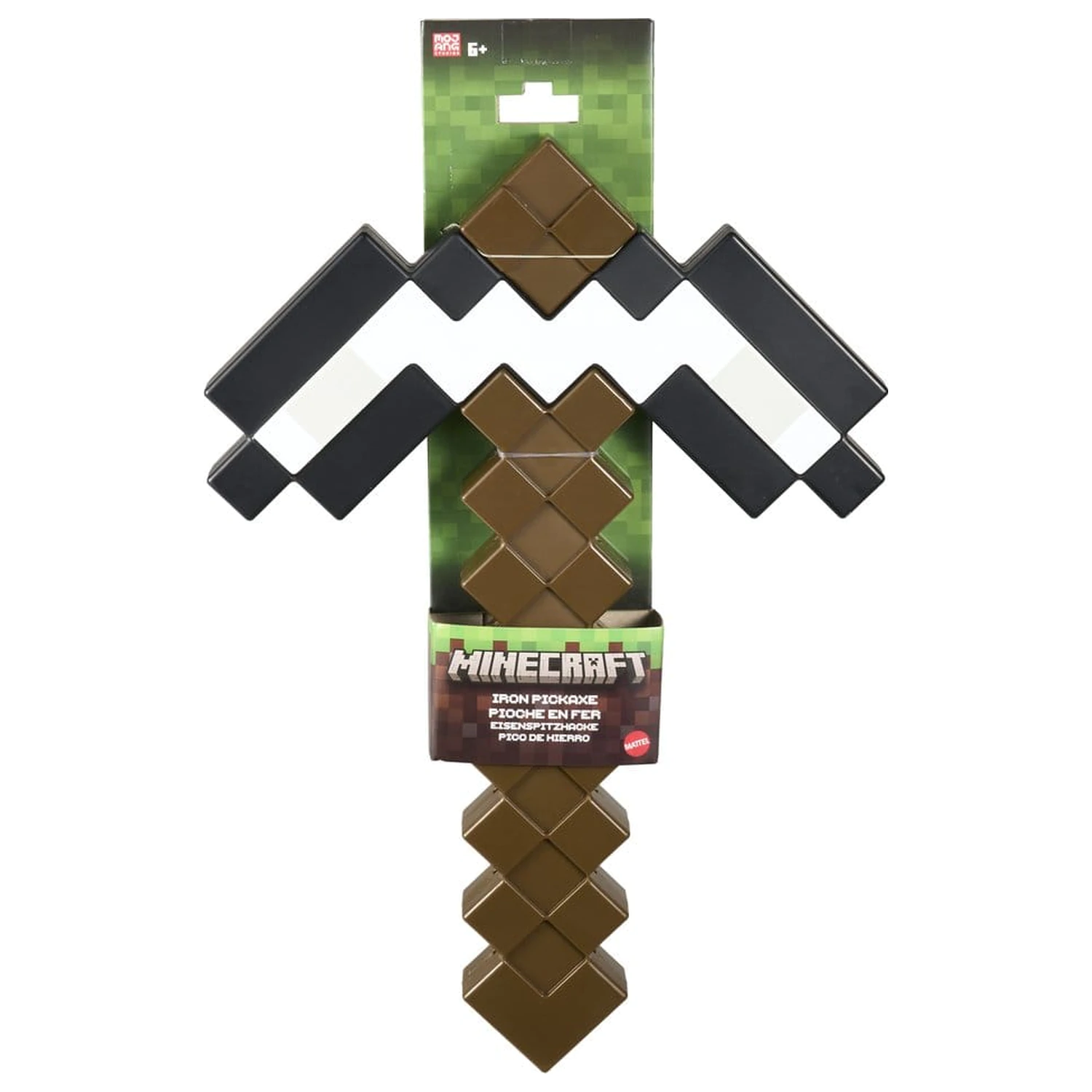 Minecraft Roleplay Nachbildung Eisen Spitzhacke 35 cm Produktfoto