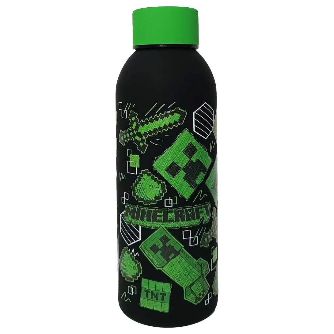 Minecraft Edelstahl Flasche 500ml termékfotó