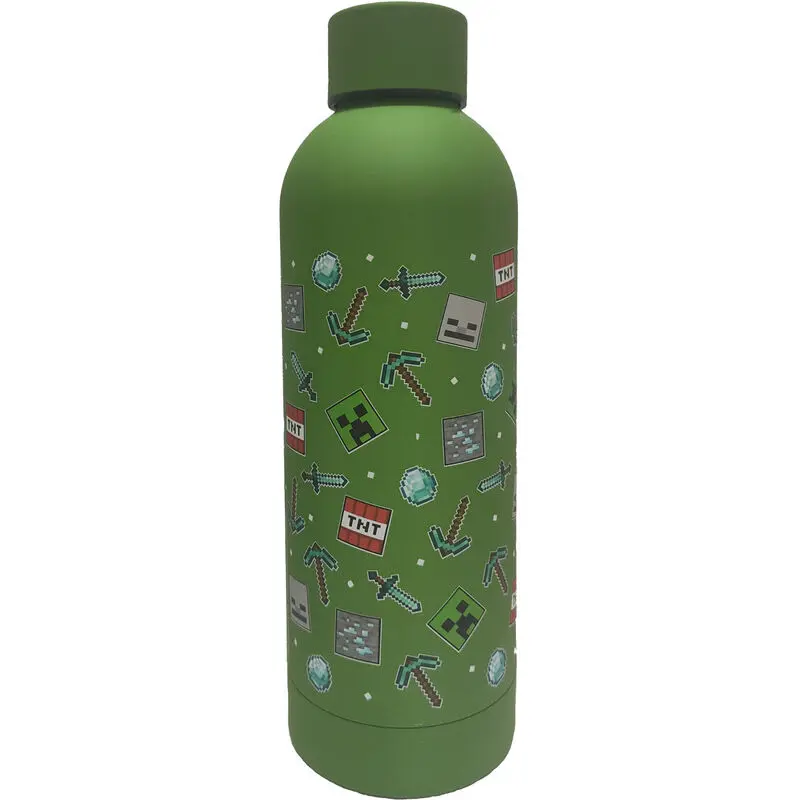 Minecraft Edelstahl Flasche 500ml termékfotó