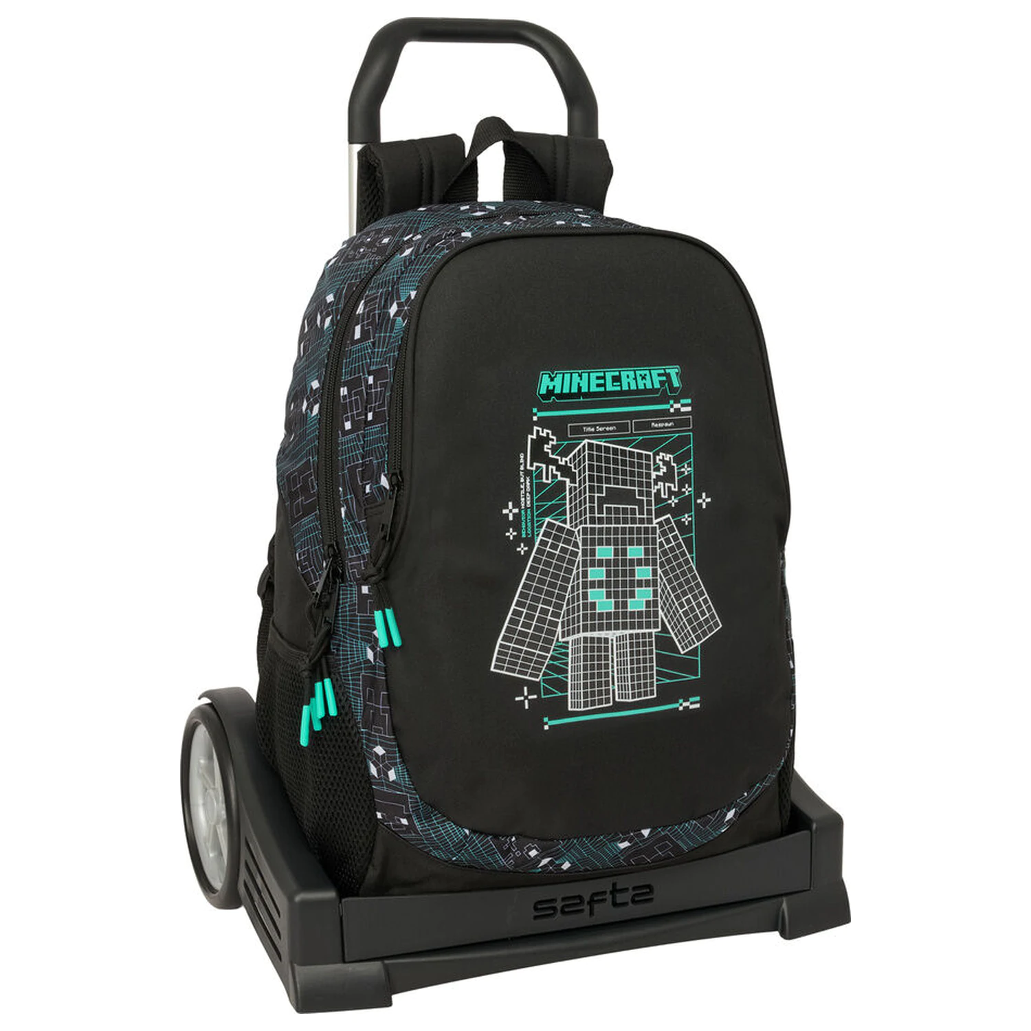 Minecraft Screen ausziehbarer Trolley 44cm Produktfoto