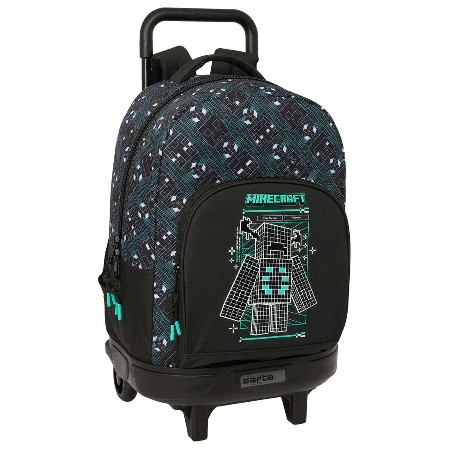 Minecraft ausziehbarer Bildschirm Trolley 45cm Produktfoto