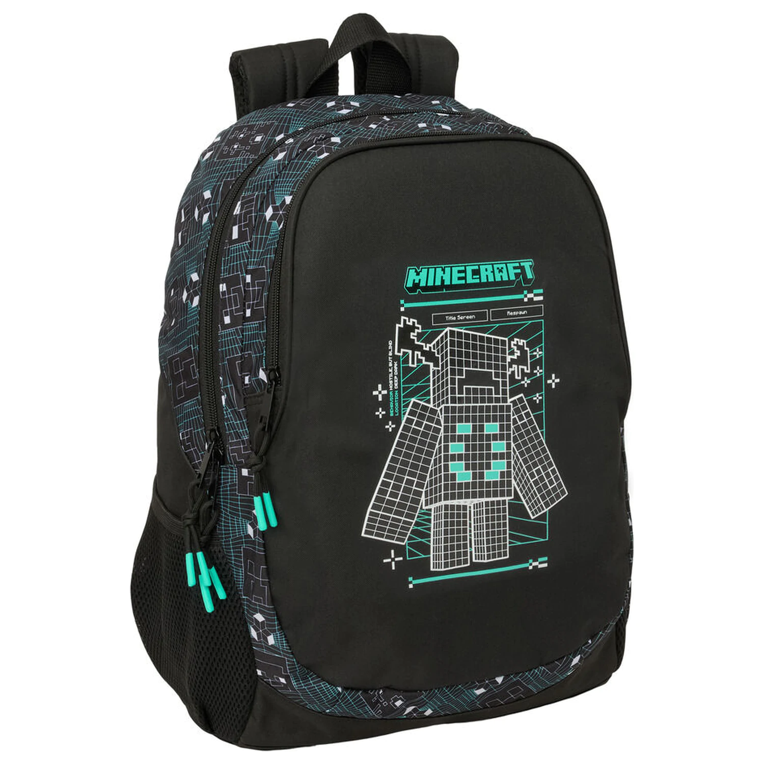 Minecraft Bildschirm anpassbarer Rucksack 44 cm Produktfoto