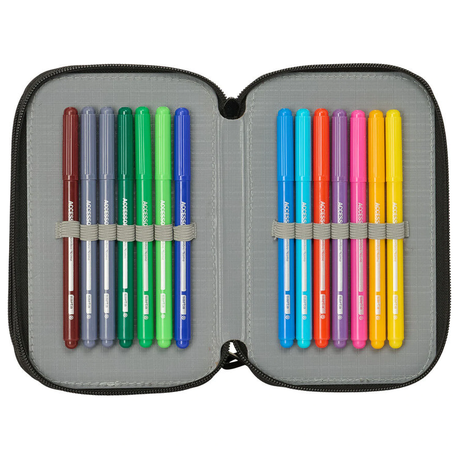 Minecraft dreifach Federmäppchen 37-teilig Produktfoto