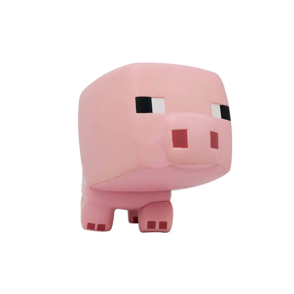 Minecraft Mega Squishme Anti-Stress-Figur Serie 1 Schwein 15 cm Produktfoto