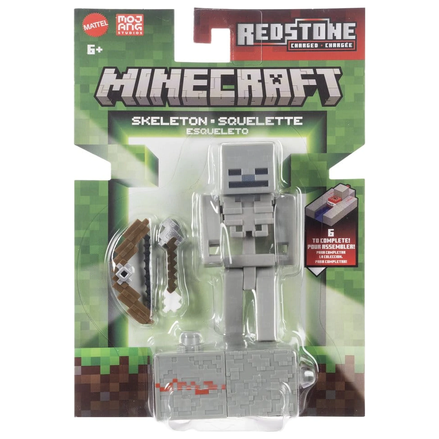 Minecraft Actionfigur Skeleton 8 cm Produktfoto