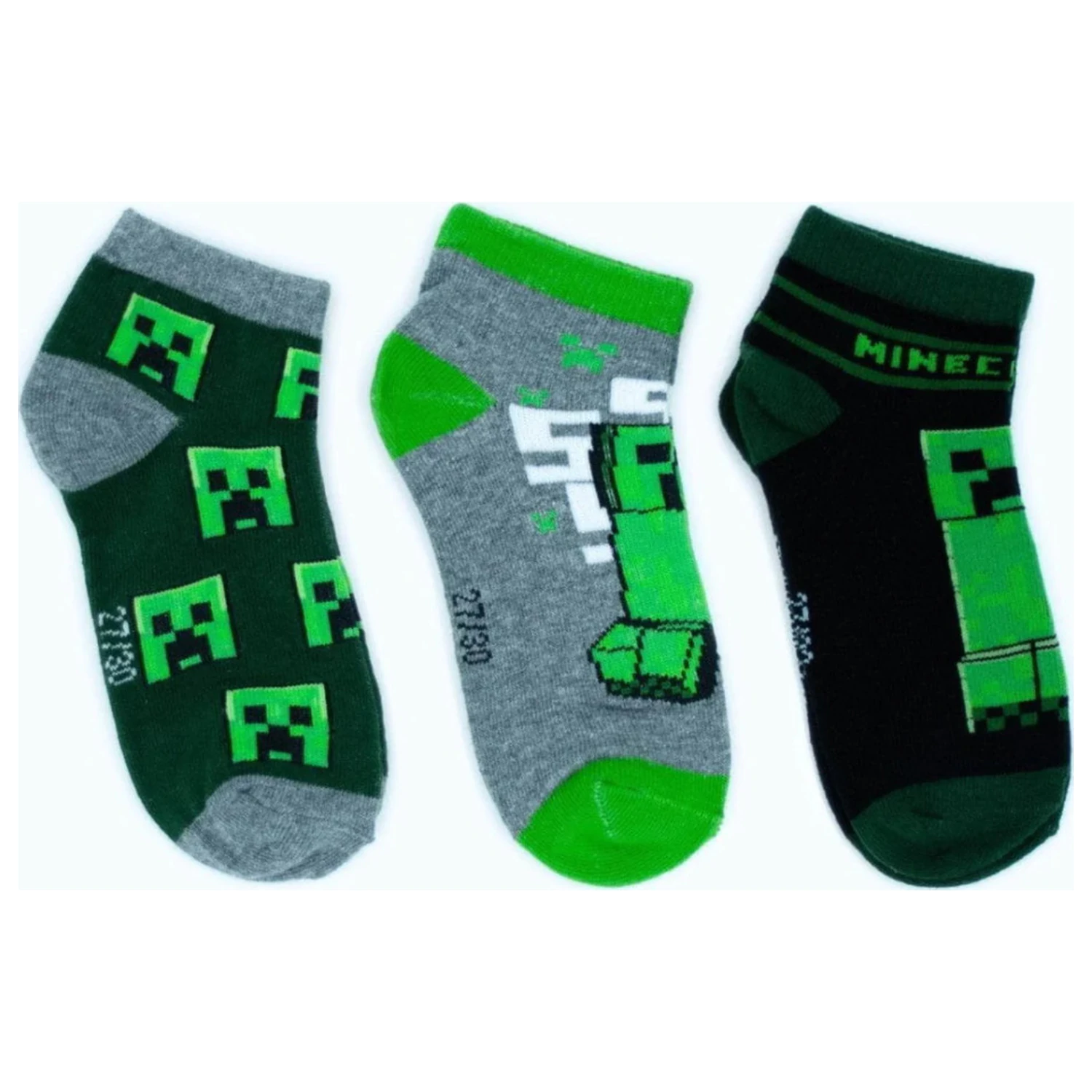 Minecraft Sneaky Blocks Kinder Geheimsocken 27/30 Produktfoto
