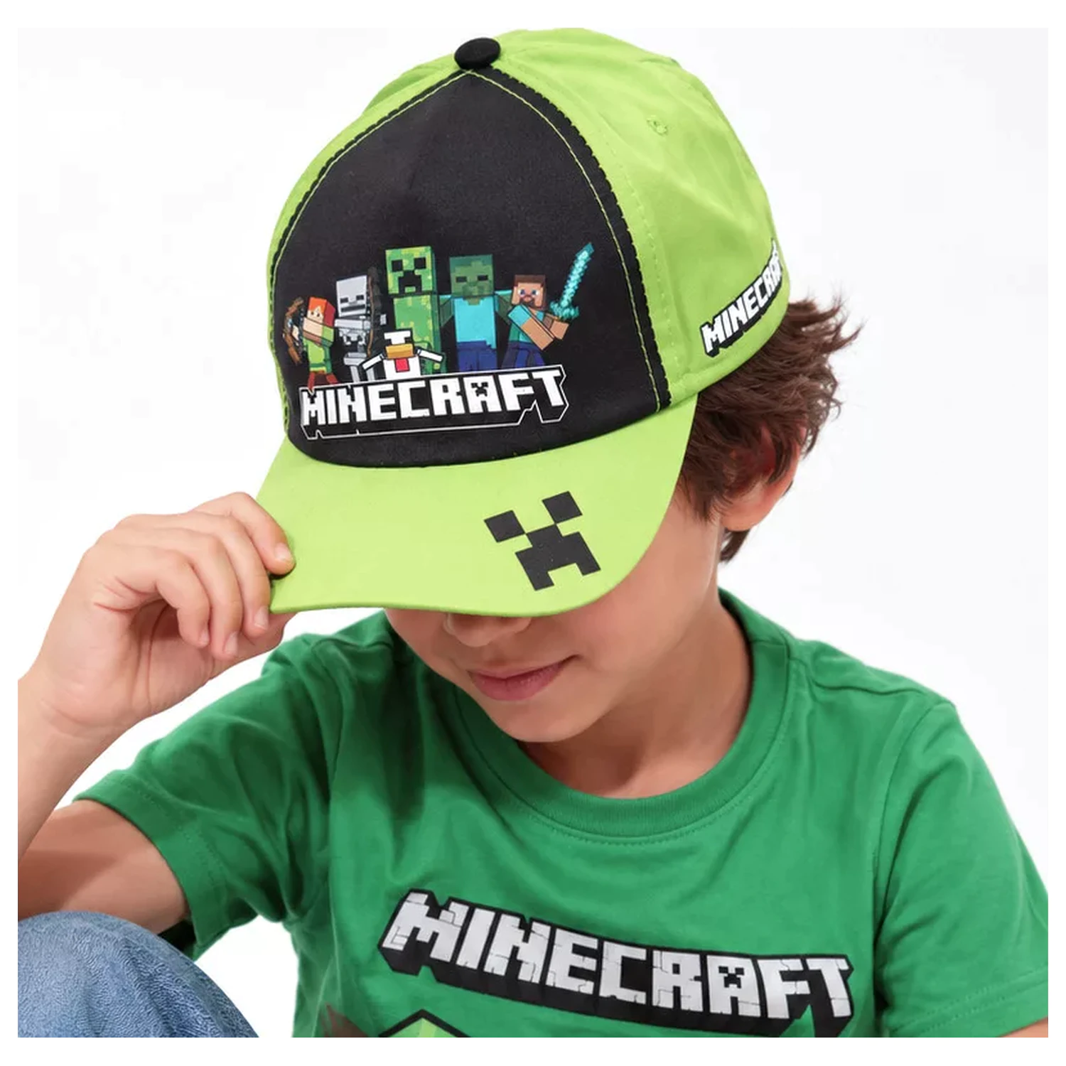 Minecraft Squad Style Kinder Baseballkappe 55 cm Produktfoto