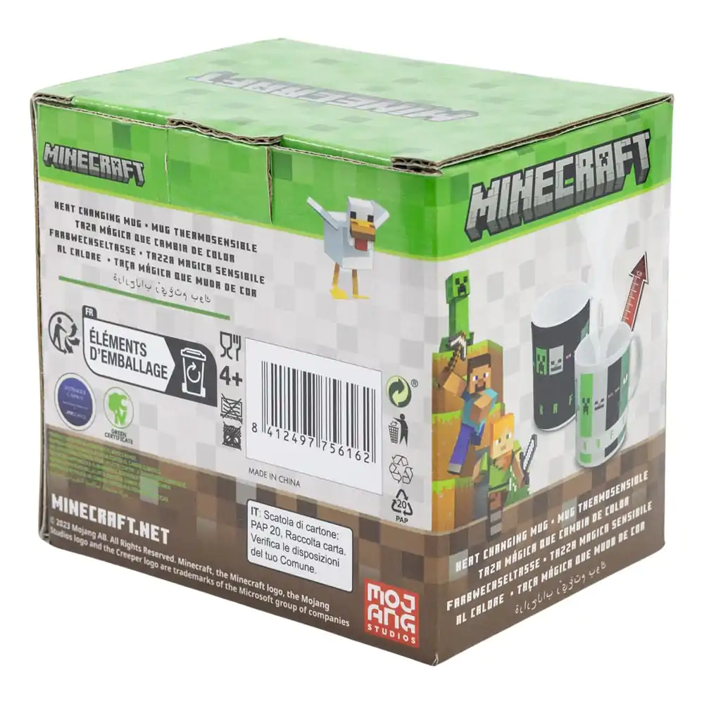 Minecraft Tasse mit Thermoeffekt Squared Pattern 325 ml termékfotó