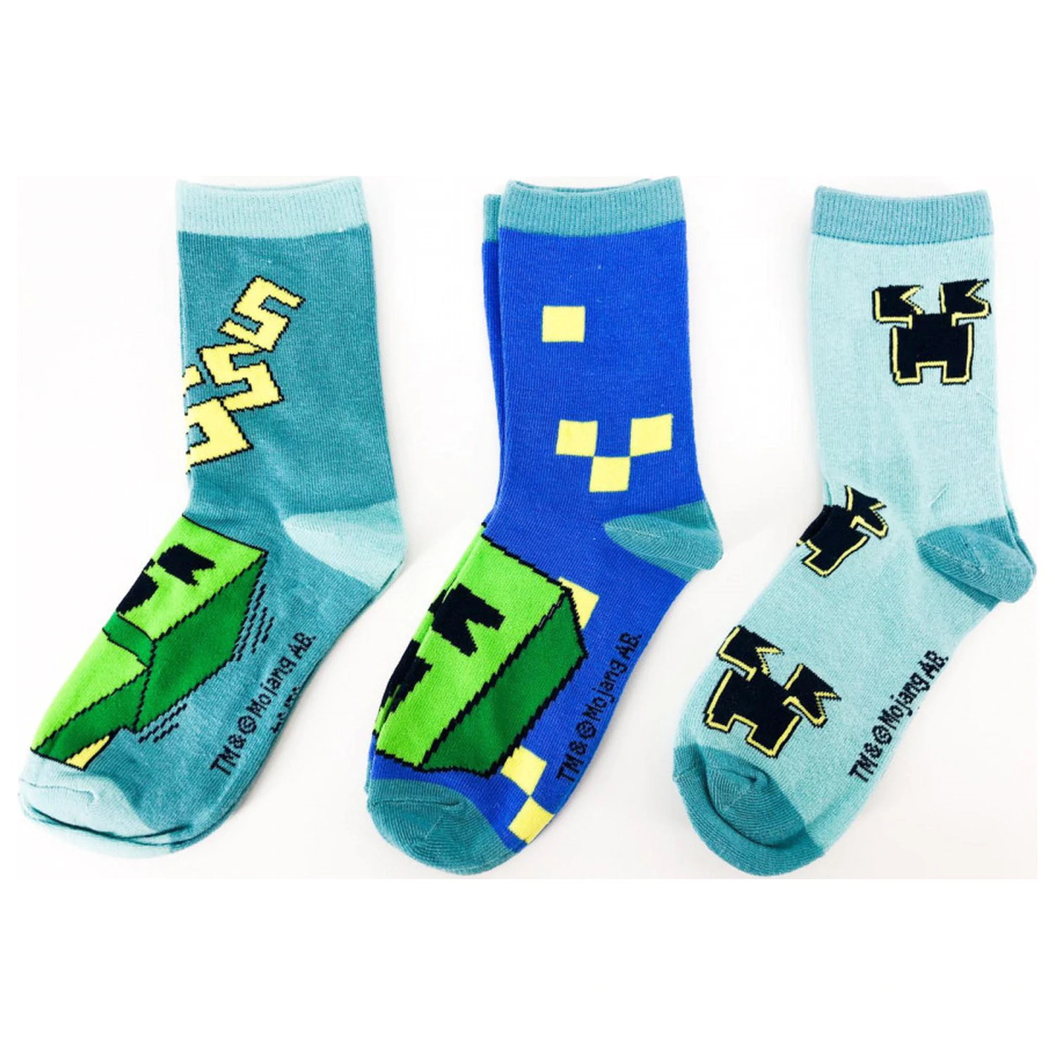 Minecraft Kinder Socken Sss 27/30 Produktfoto