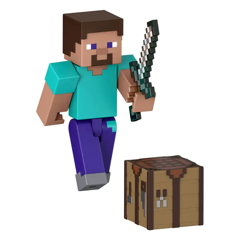 Minecraft Action Figur Steve 8 cm Produktfoto