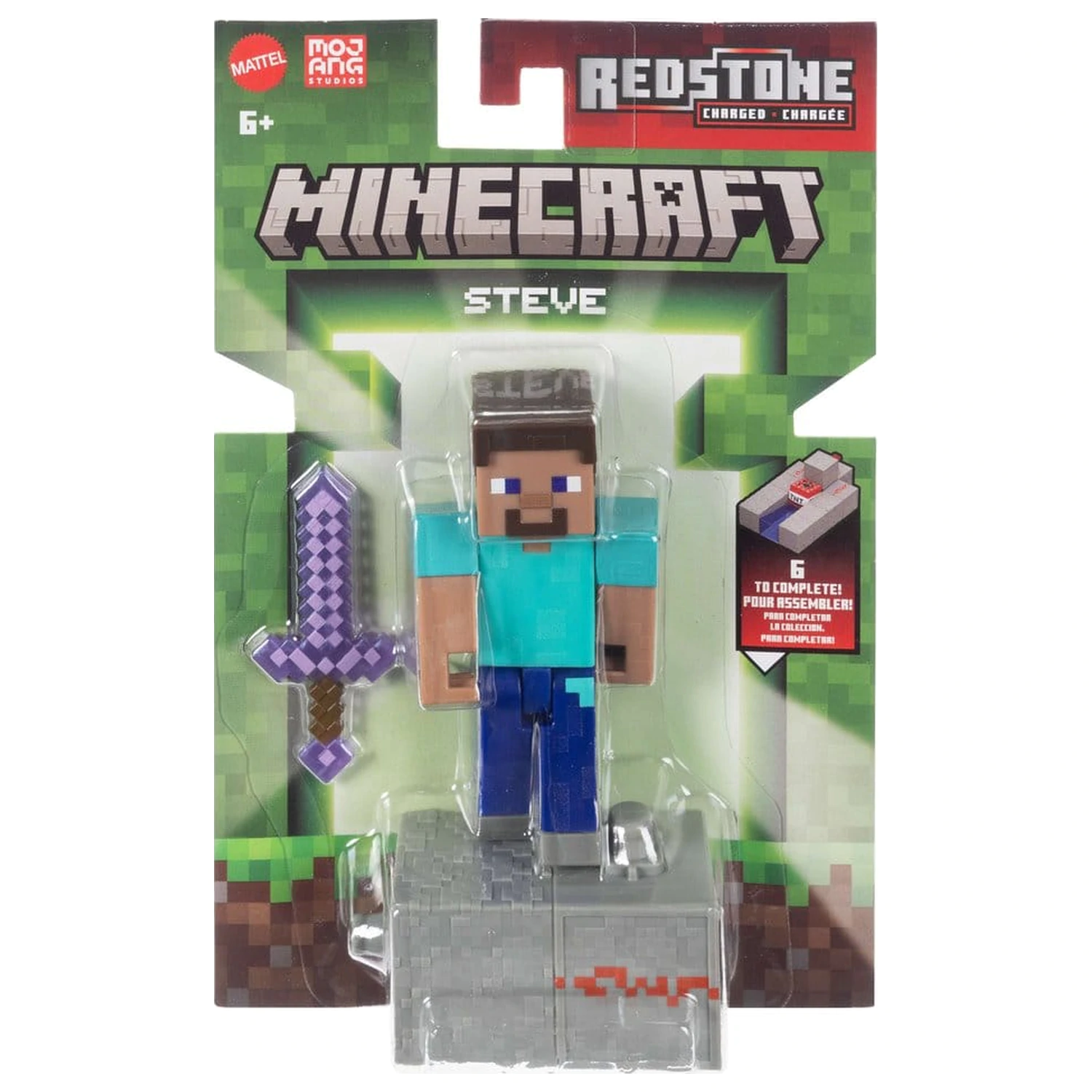 Minecraft Actionfigur Steve 8 cm Produktfoto