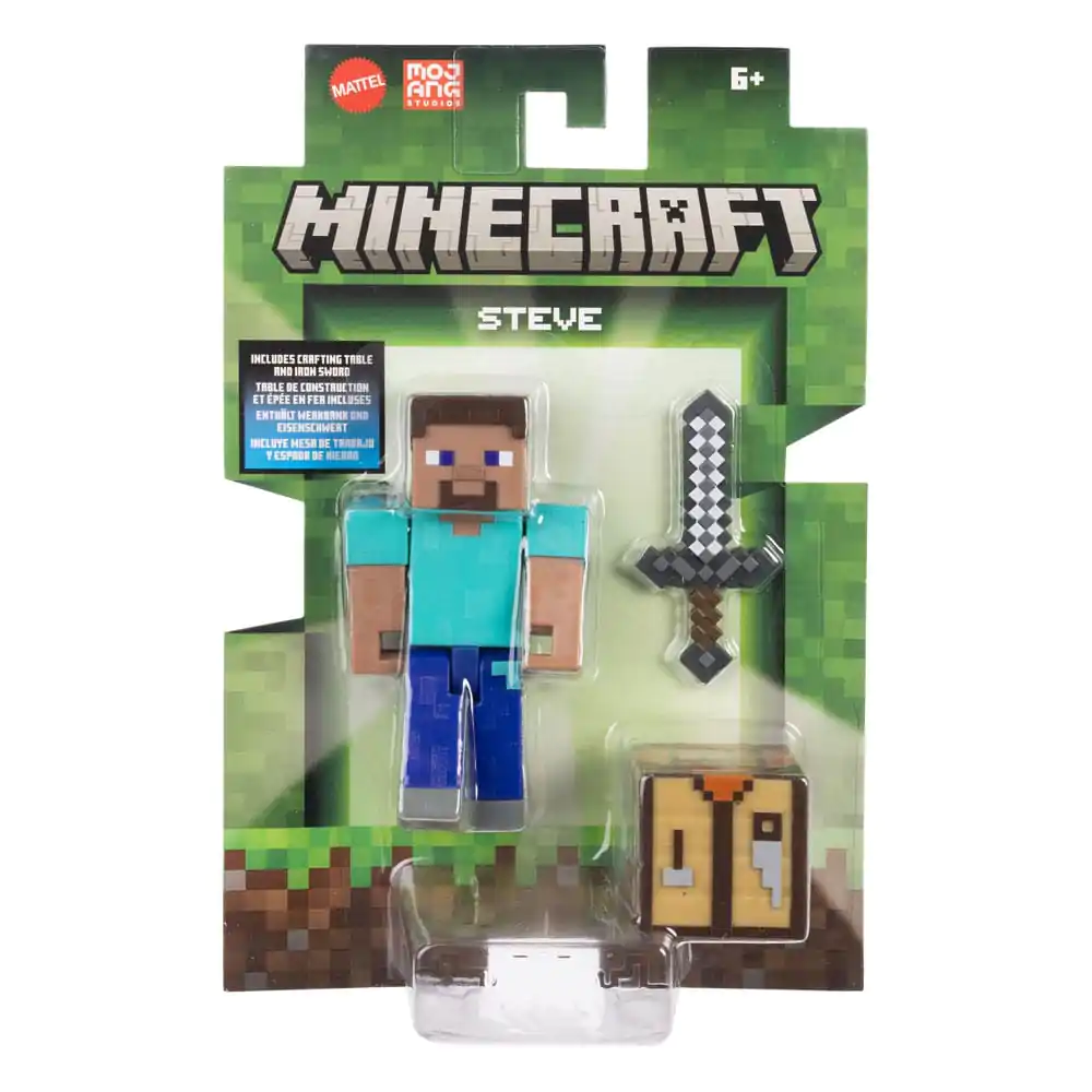 Minecraft Action Figur Steve 8 cm Produktfoto