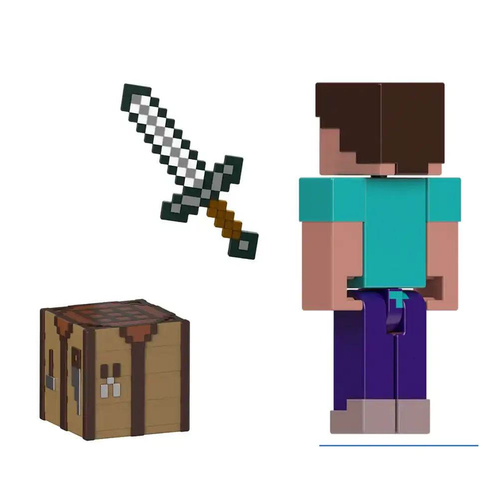 Minecraft Action Figur Steve 8 cm Produktfoto