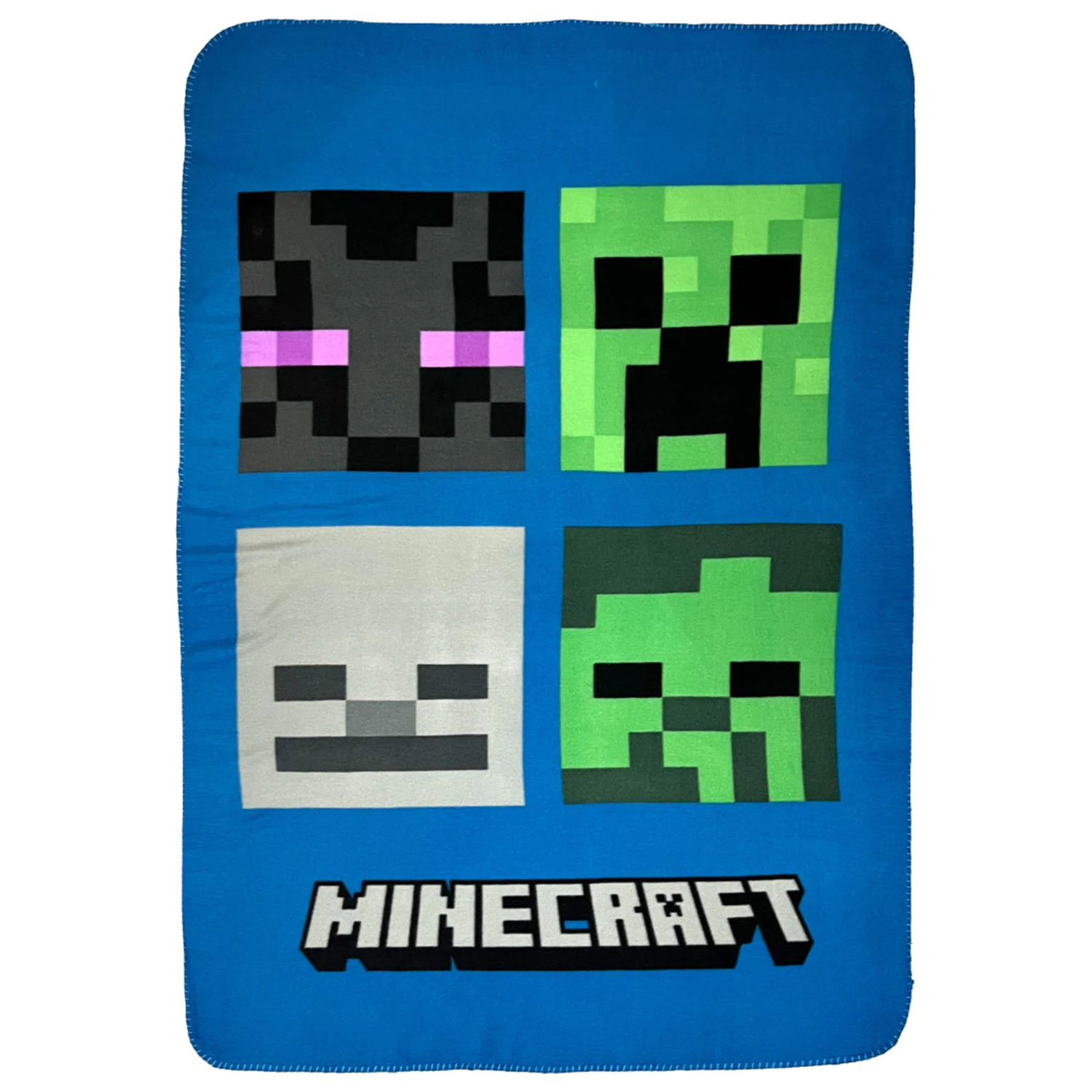 Minecraft Steve und Alex Bettbezug und Fleece Decken Set Produktfoto