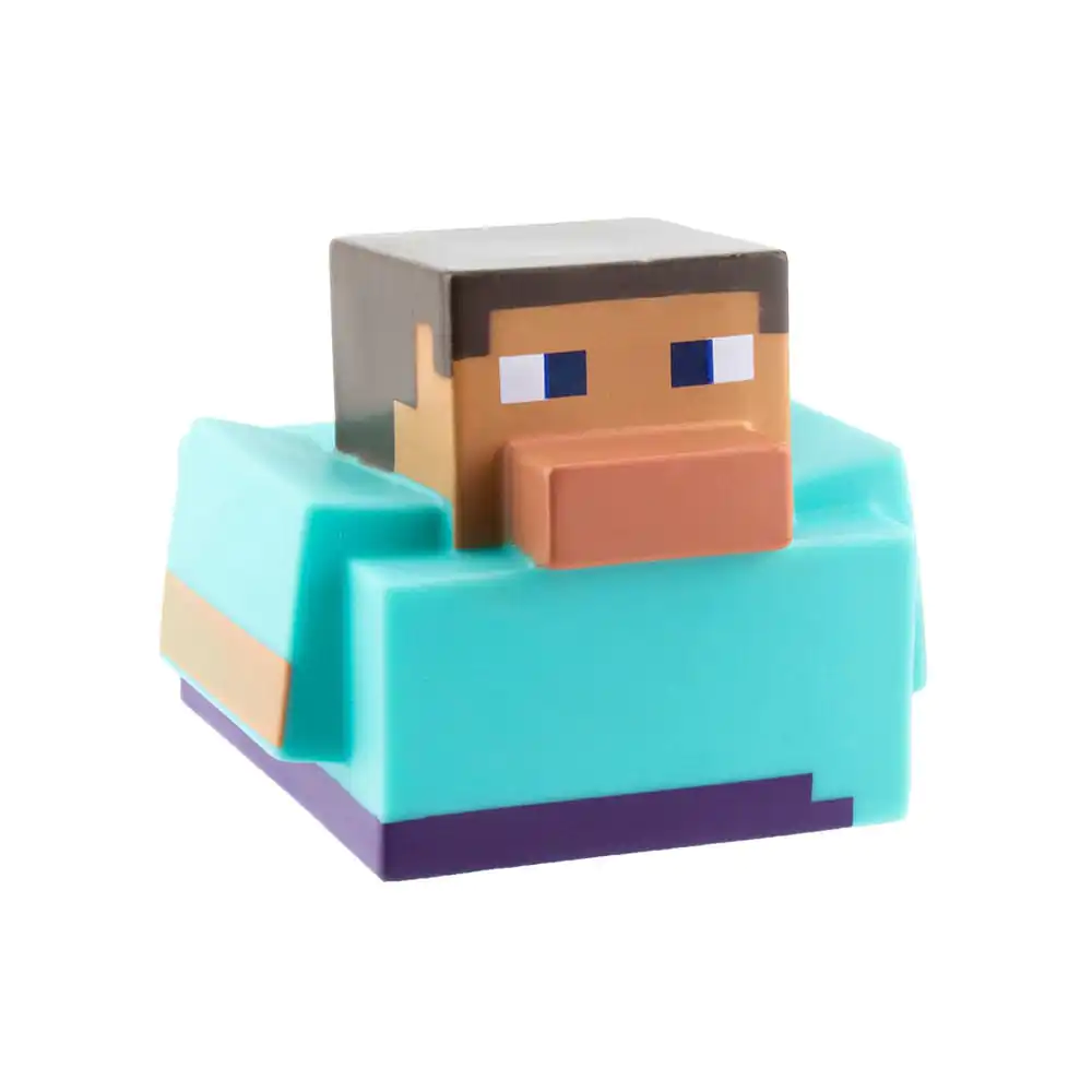 Minecraft Badeente Steve 6 cm Produktfoto