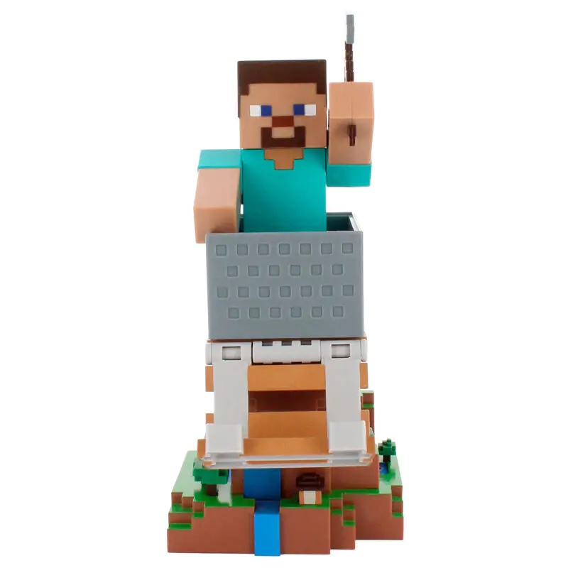 Minecraft Steve Controller/Telefonhalter Cable Guy Figur 20cm Produktfoto