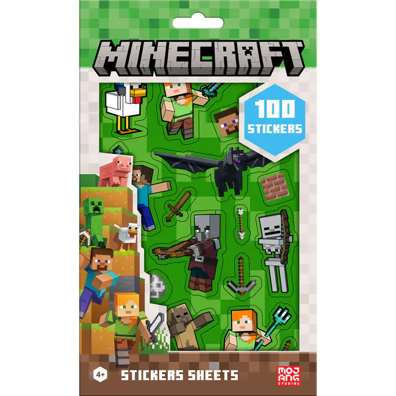 Minecraft Aufkleber Set Produktfoto