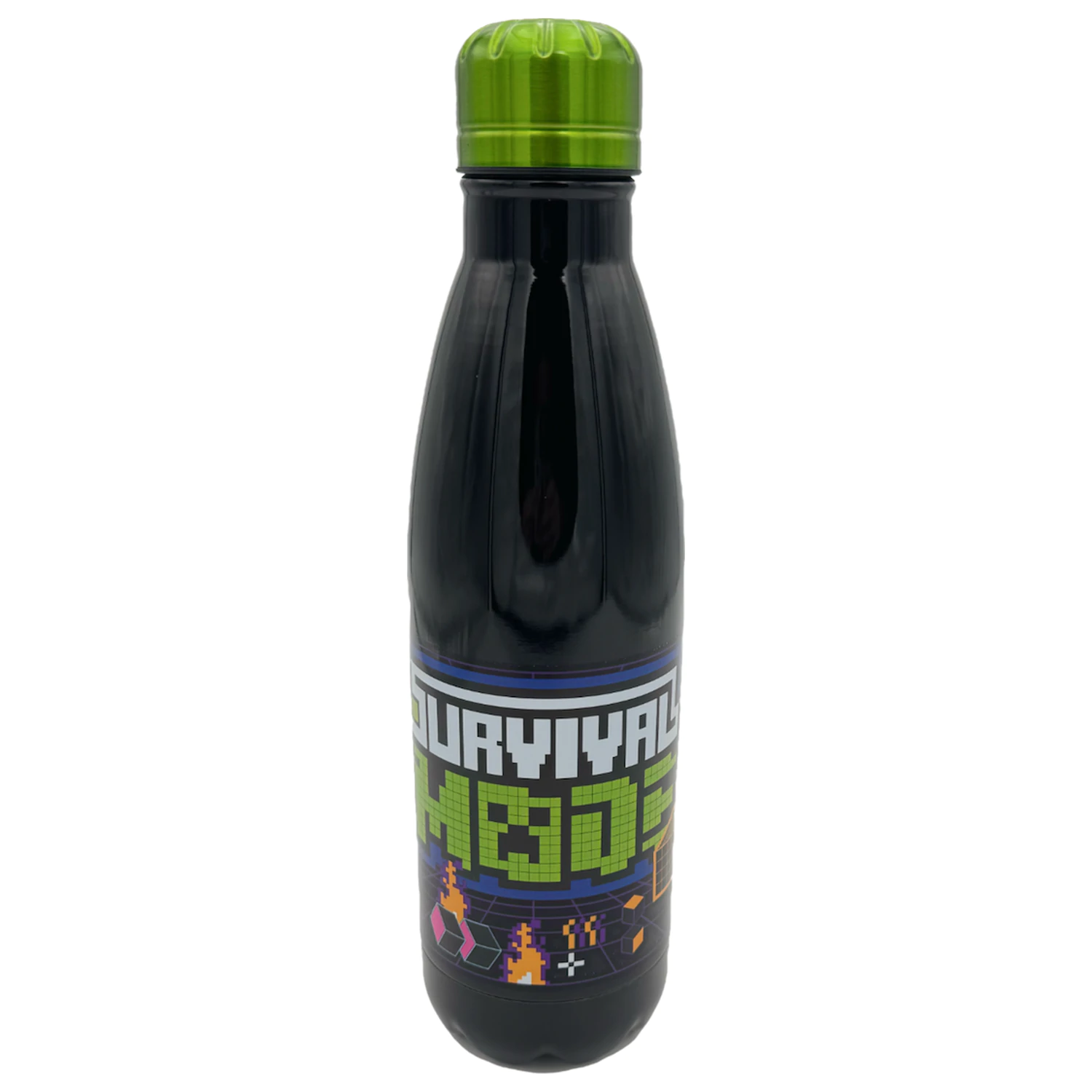 Minecraft Survival Mode Edelstahlflasche Produktfoto