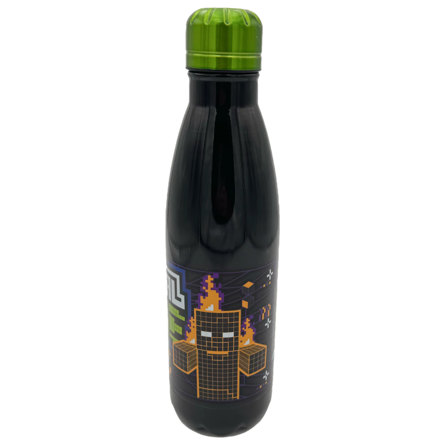 Minecraft Survival Mode Edelstahlflasche Produktfoto