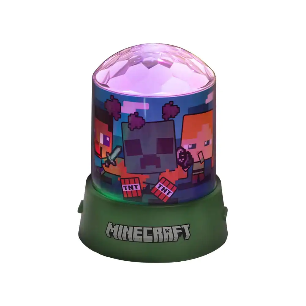 Minecraft Party Projektionslicht Symbole 13 cm Produktfoto