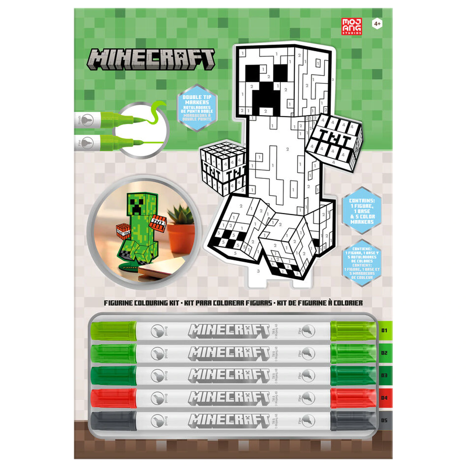 Minecraft Malset Produktfoto