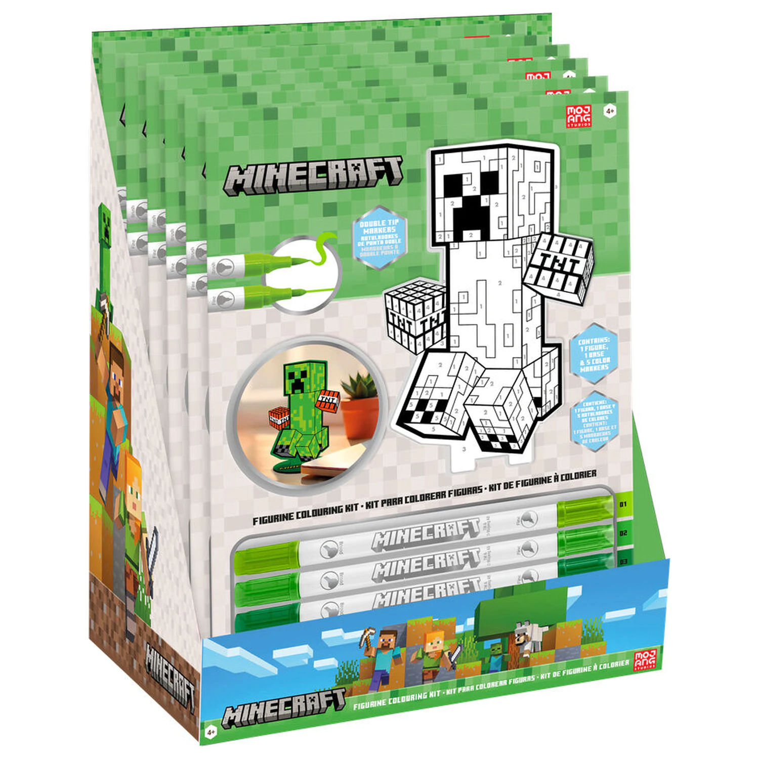 Minecraft Malset Produktfoto