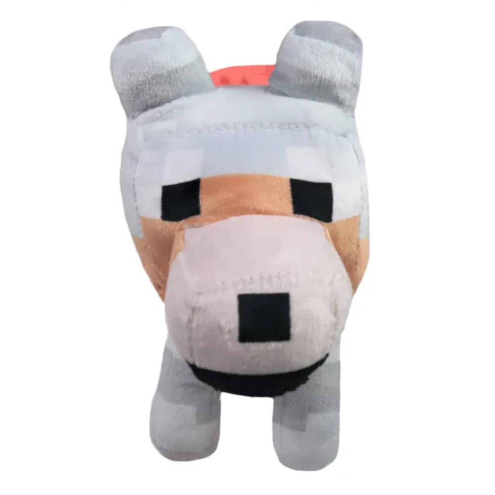 Minecraft Tamed Wolf Plüschfigur 29cm Produktfoto