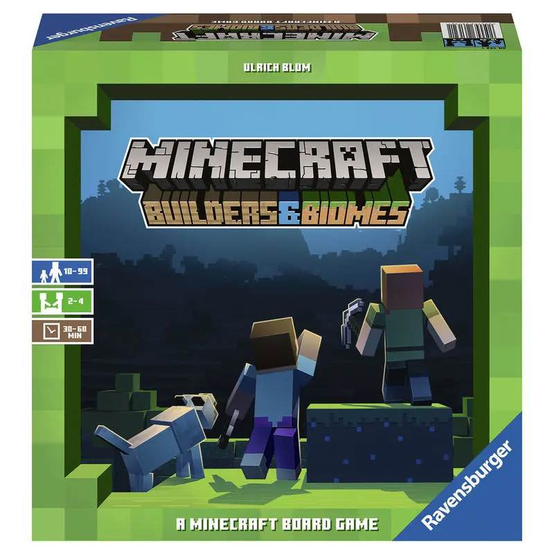 Minecraft Brettspiel Builders &amp; Biomes Produktfoto