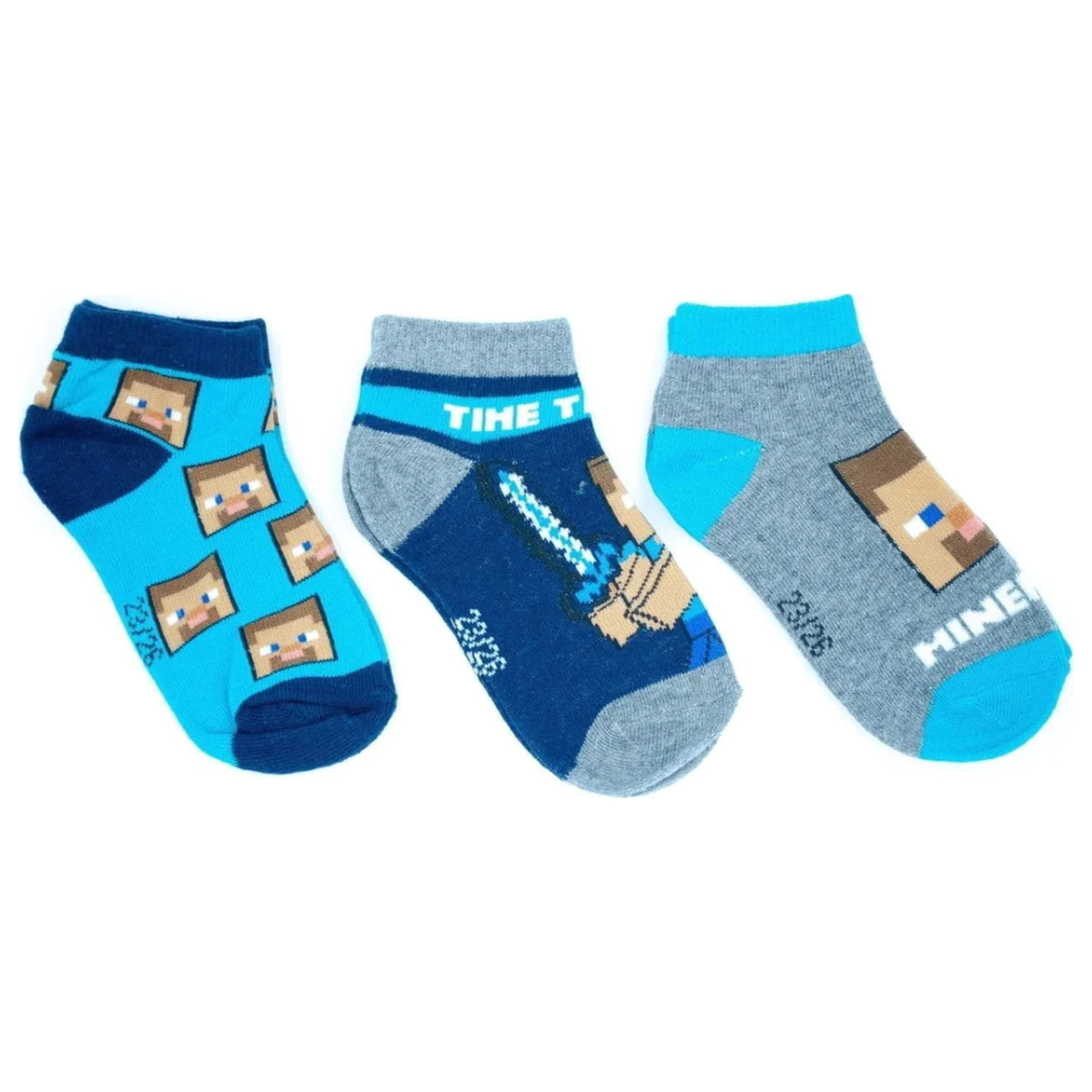 Minecraft Time Kinder Geheim Socken 23/26 Produktfoto