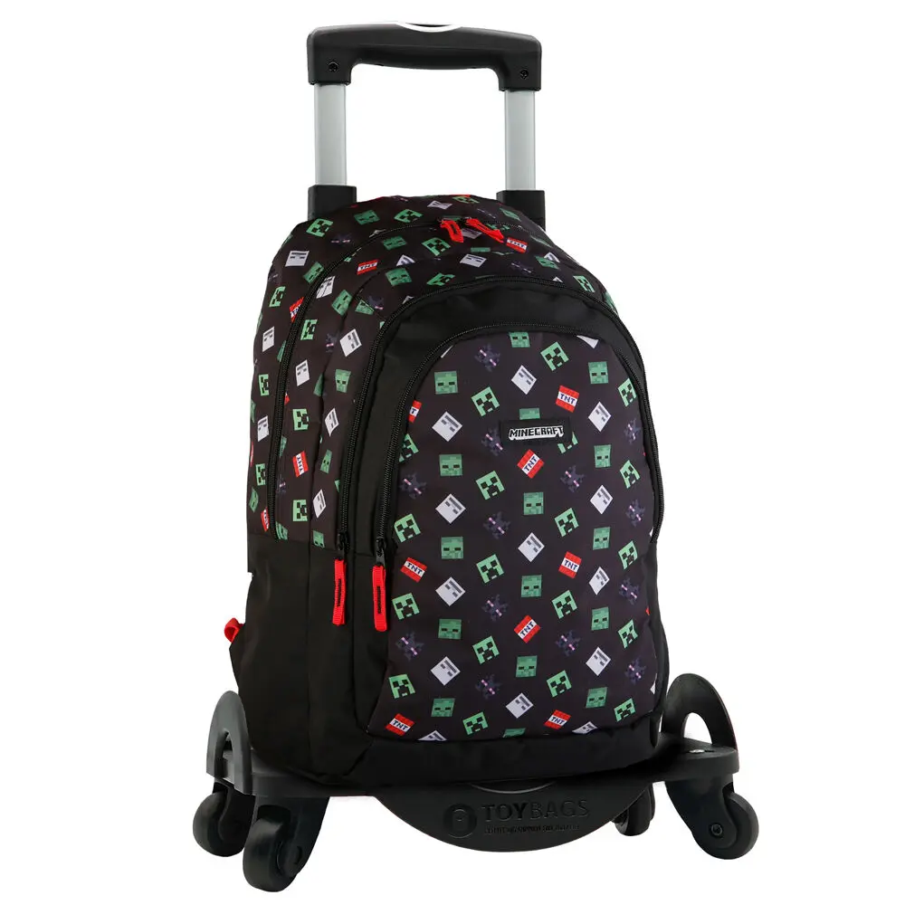 Minecraft TNT Rucksack + ToyTasches Trolley 42cm termékfotó