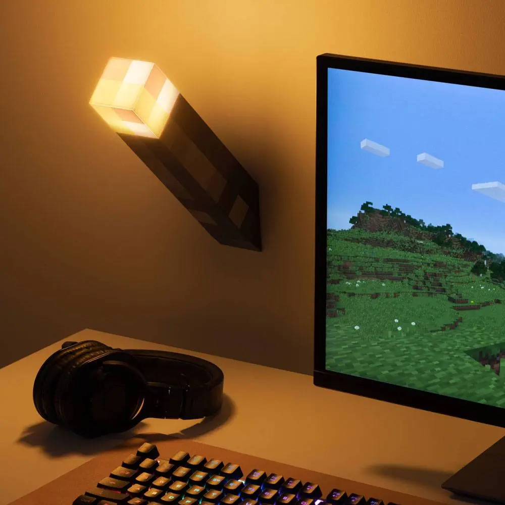 Minecraft Lampe Produktfoto