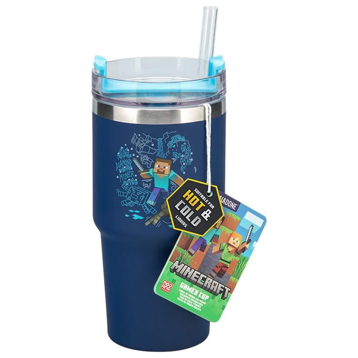 Minecraft Reisebecher 600ml Produktfoto