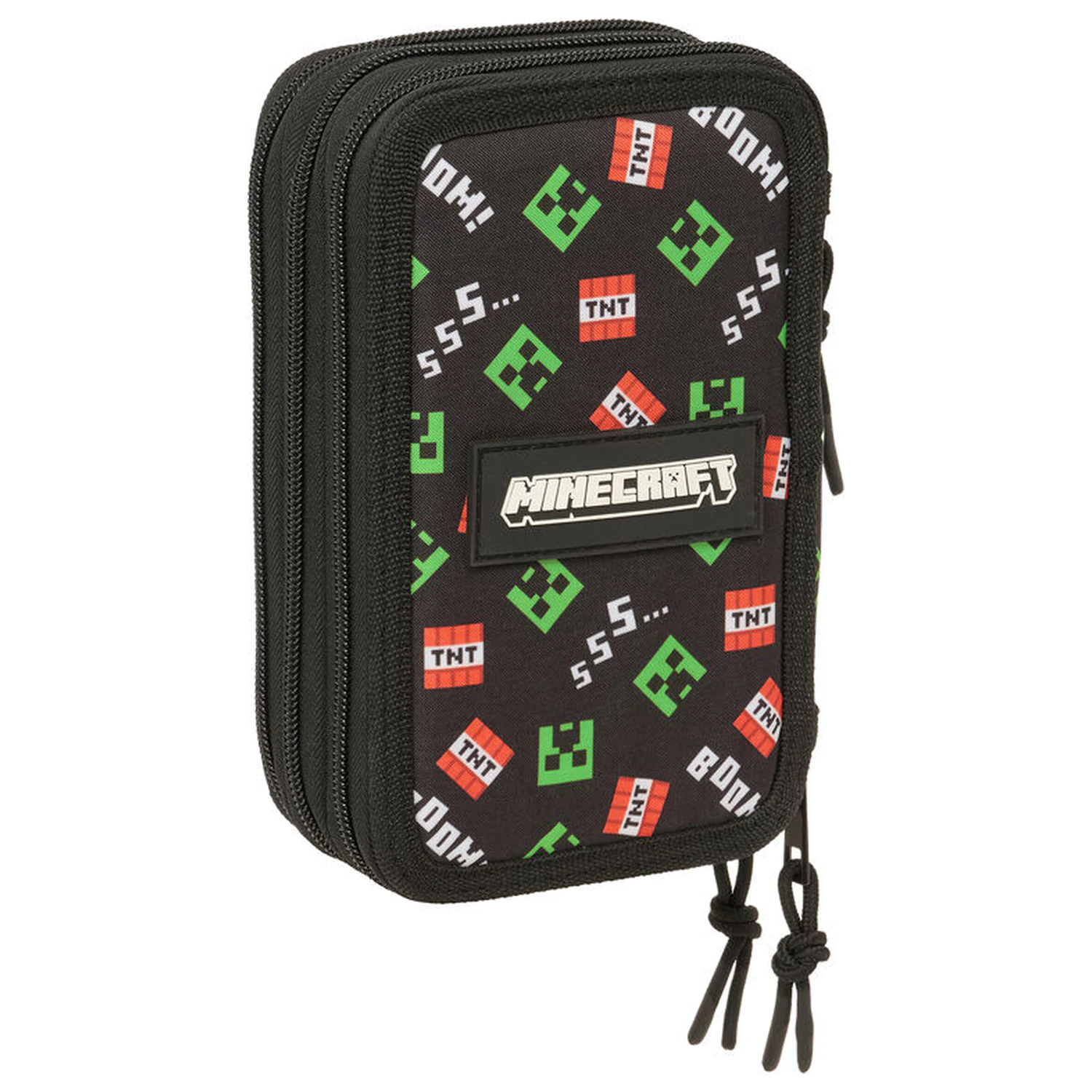 Minecraft dreifaches Federpenal 37tlg. Produktfoto