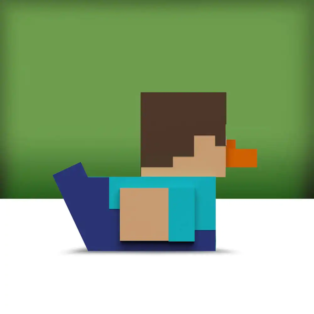 Minecraft Tubbz Mini PVC Figur Steve 5 cm Produktfoto