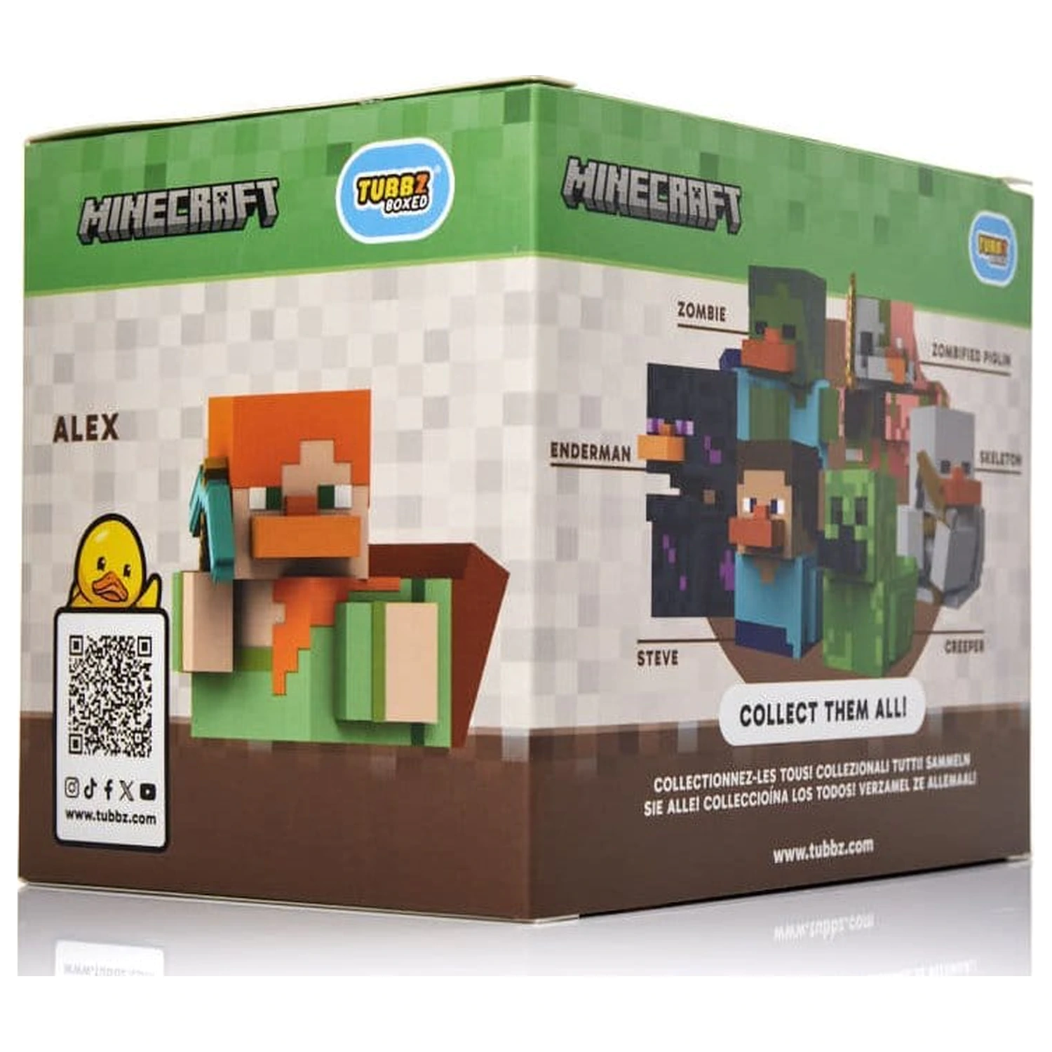 Minecraft Tubbz PVC Figur Alex Boxed Edition 10 cm Produktfoto