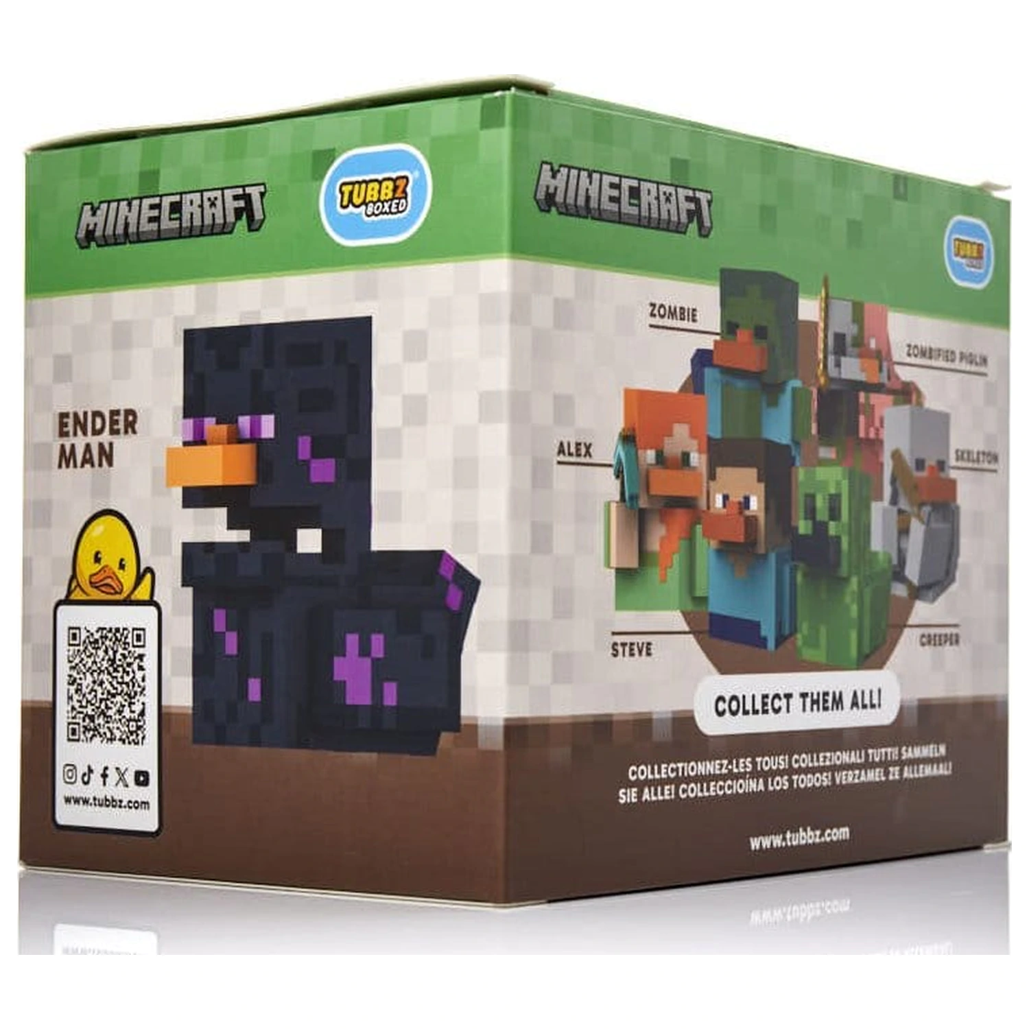 Minecraft Tubbz PVC Figur Enderman Boxed Edition 10 cm Produktfoto