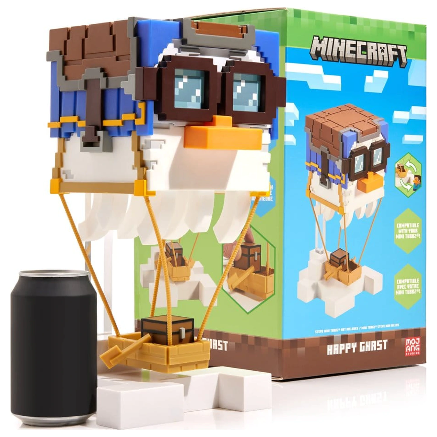 Minecraft Tubbz PVC Fahrzeug Happy Ghast 25,2 cm Produktfoto