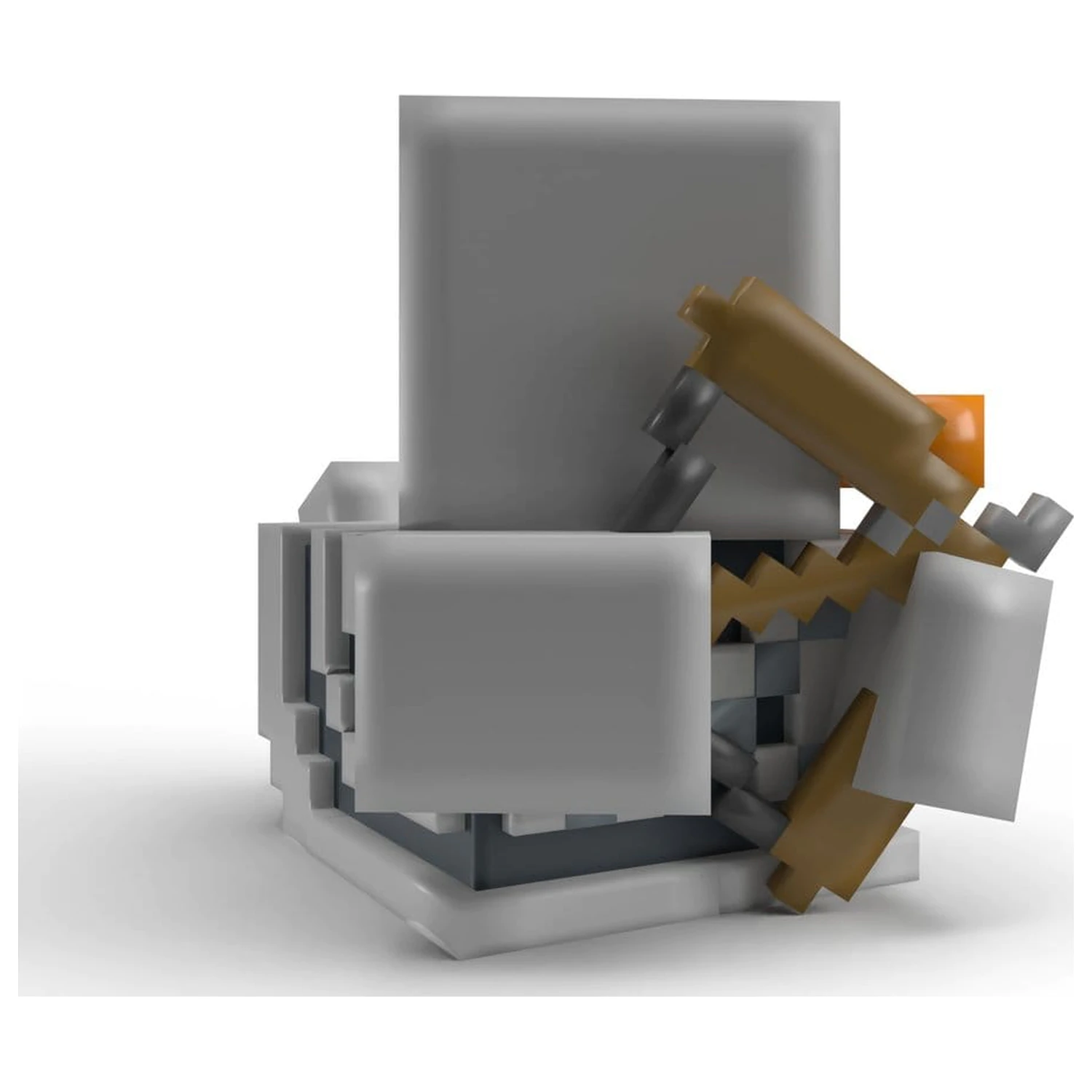Minecraft Tubbz PVC Figur Skeleton Produktfoto
