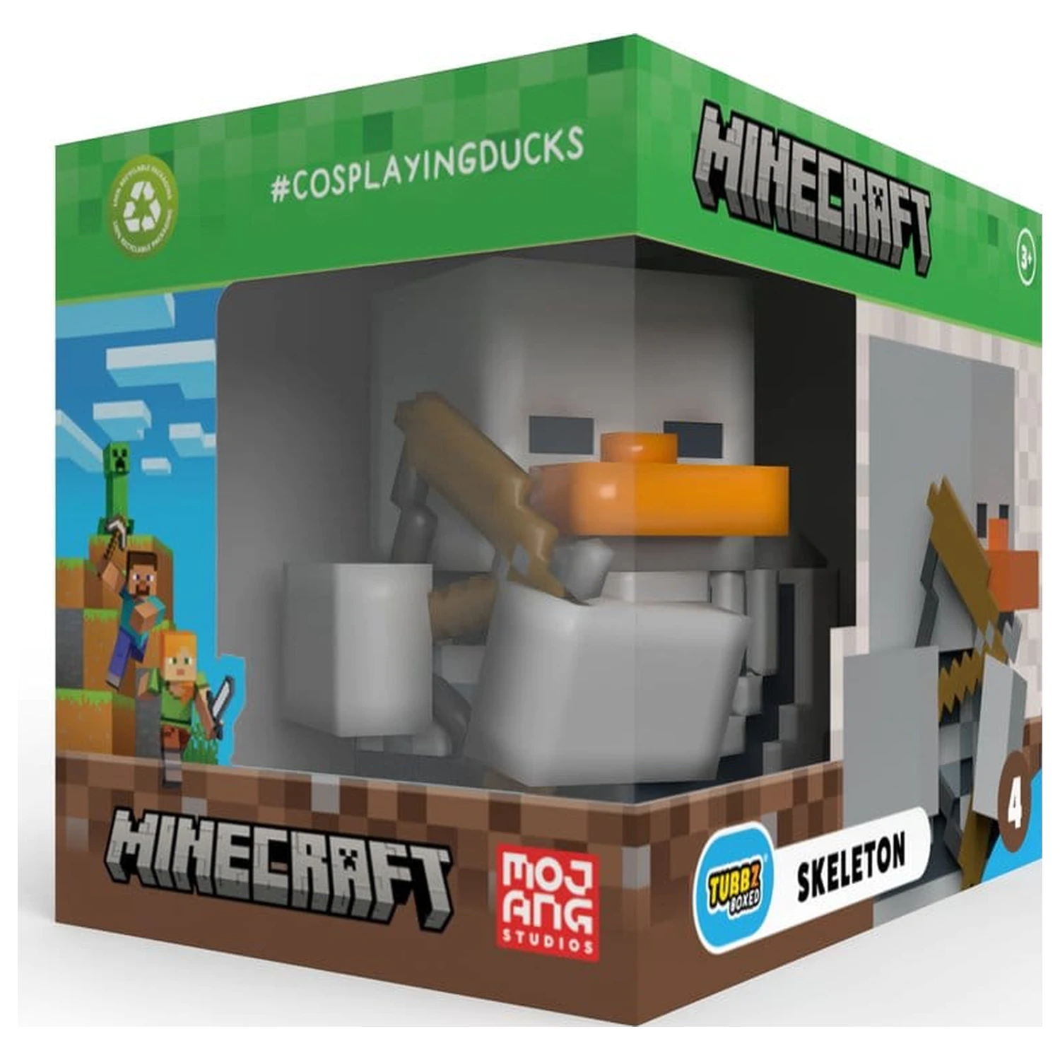 Minecraft Tubbz PVC Figur Skeleton Produktfoto