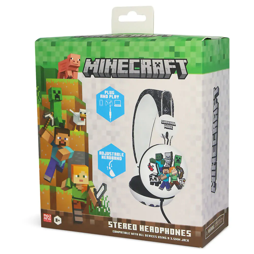 Minecraft universal Kopfhörer Produktfoto
