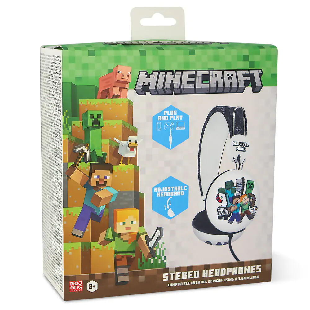 Minecraft universal Kopfhörer Produktfoto
