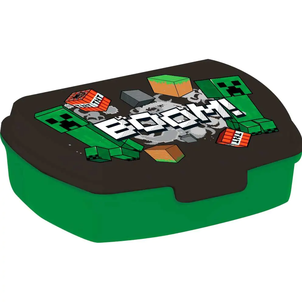 Minecraft Lunchbox und Aluminium Flasche 500ml termékfotó