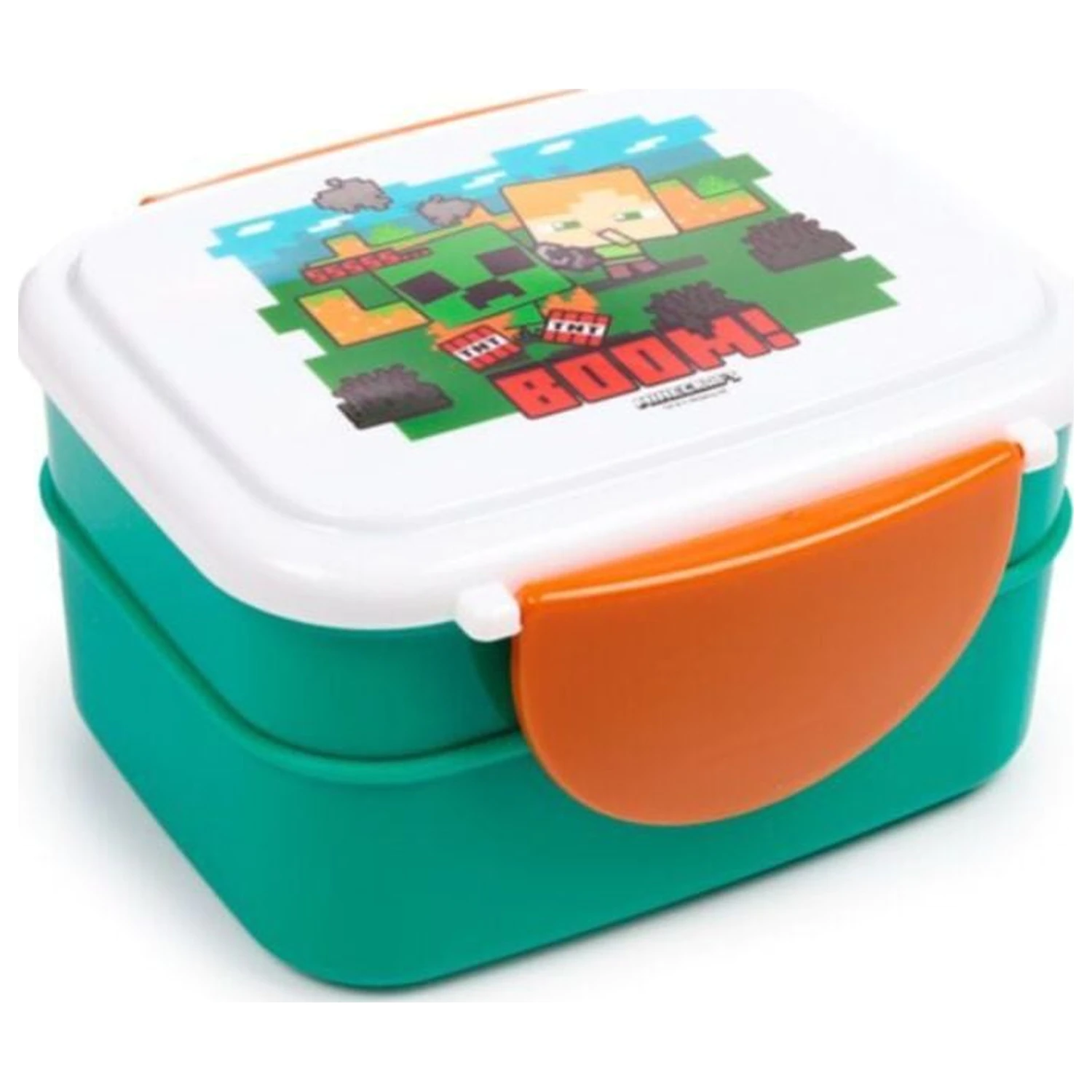 Minecraft Brotdose und Besteck-Set Produktfoto