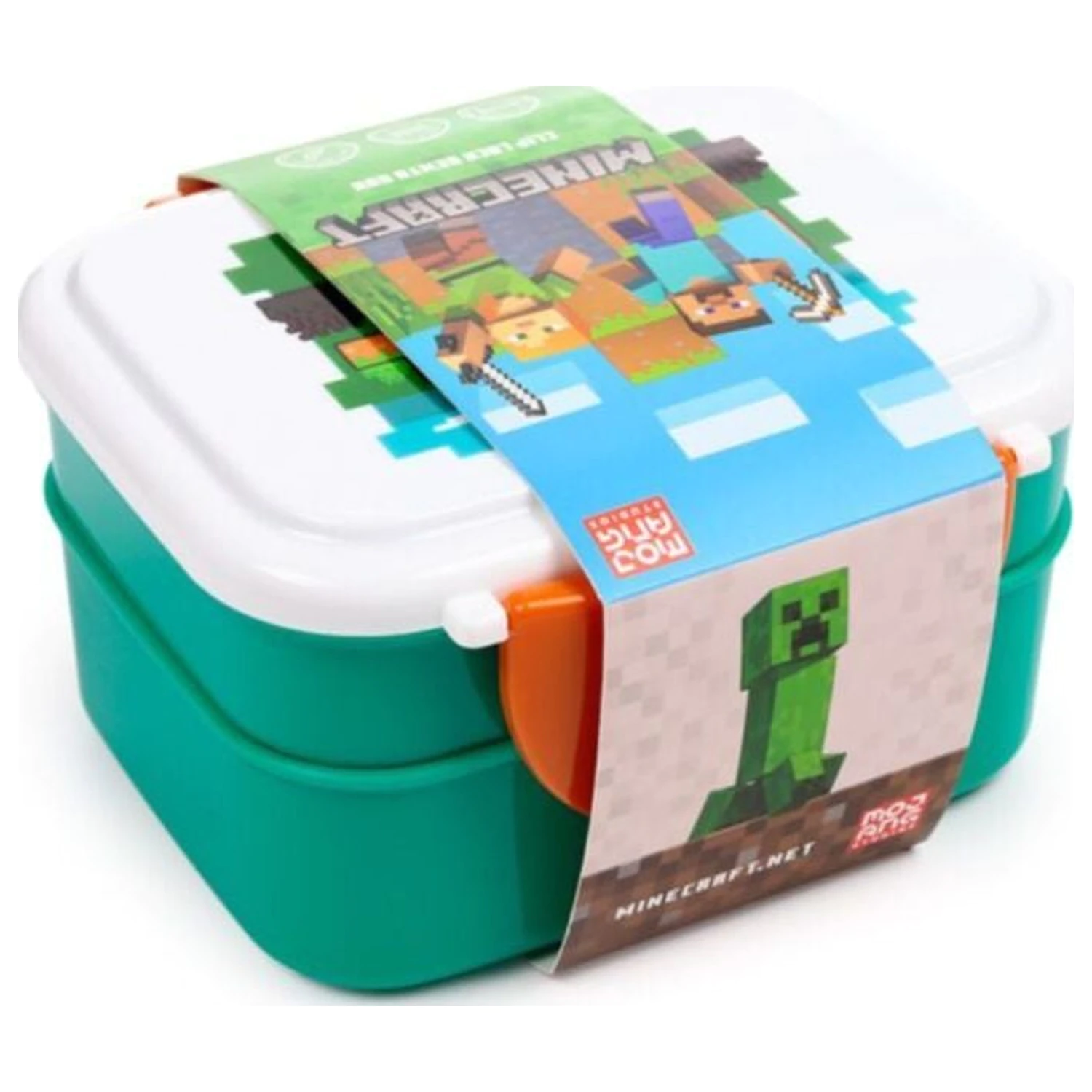 Minecraft Brotdose und Besteck-Set Produktfoto