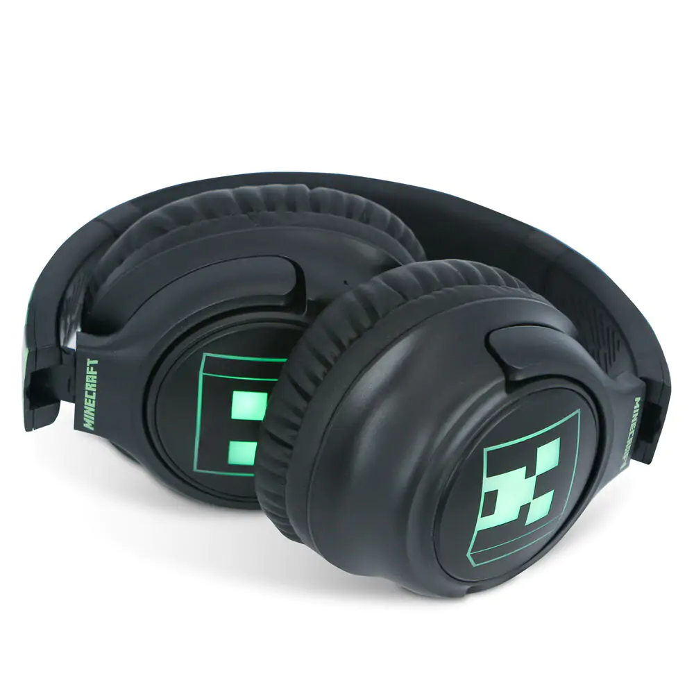 Minecraft kabellos LED Kopfhörer Produktfoto