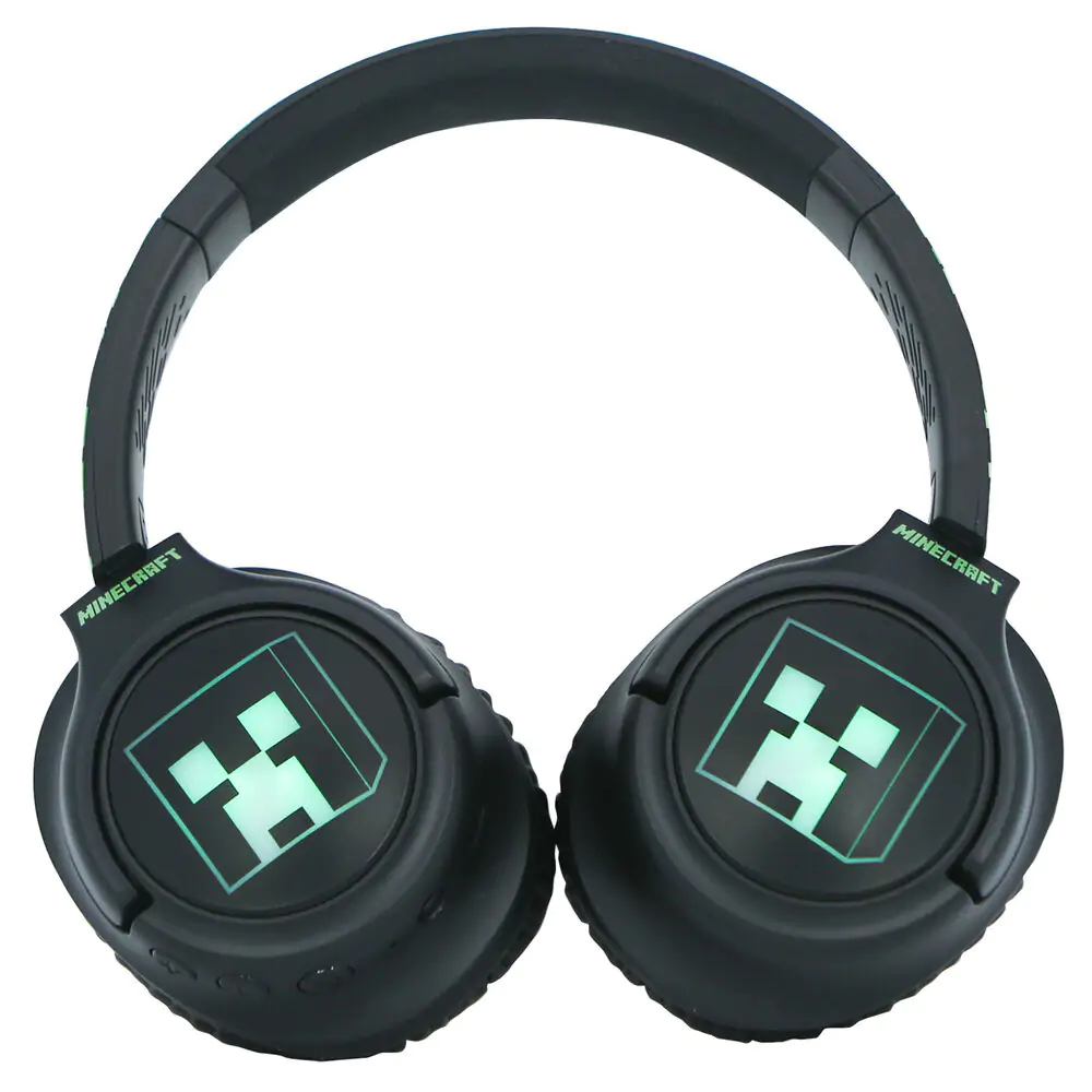 Minecraft kabellos LED Kopfhörer Produktfoto